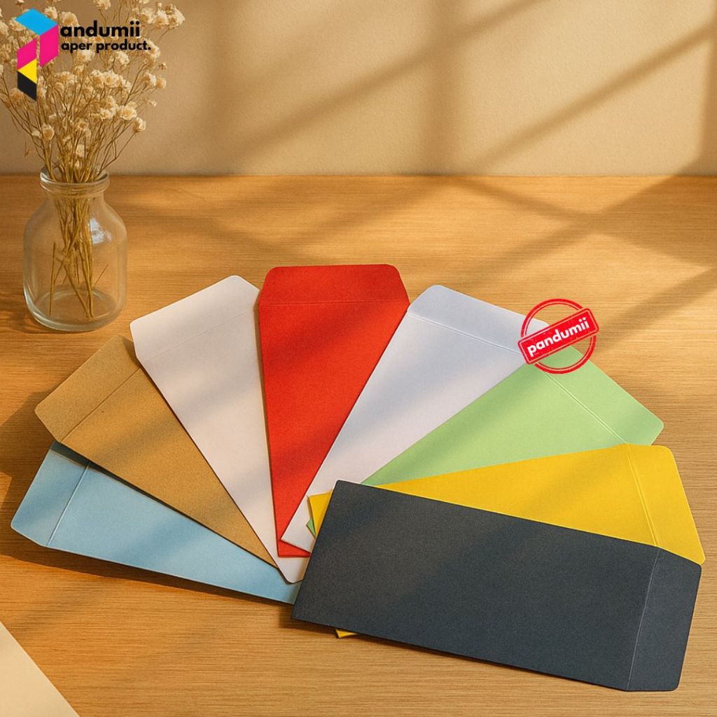 

Amplop Lebaran Panjang Polos / Angpau Warna Amplop Uang / Amplop Lebaran / Amplop Imlek / Angpau Lebaran Coklat / Angpau Imlek