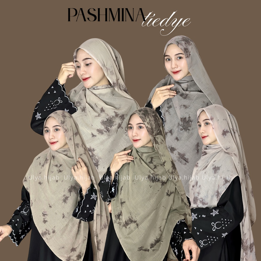 ULYA HIJAB - PASHMINA VOAL TIEDYE TERBARU BY ULYA HIJAB