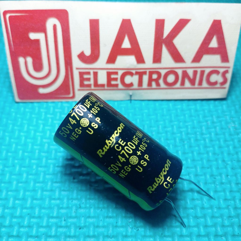 Kapasitor Kapasitor Capacitor Elco Elko 4700uf 50v RUBYCON