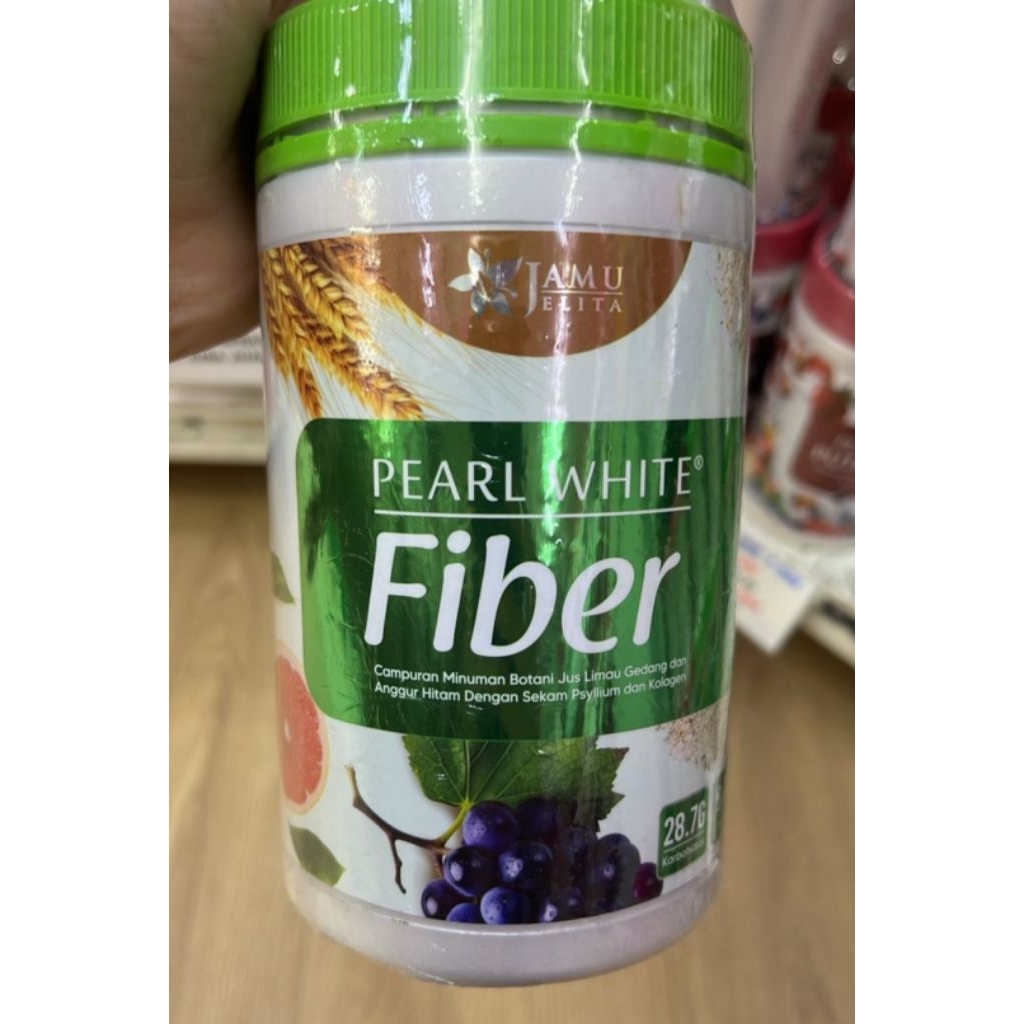 FIBER PEARL WHITE JAMU JELITA