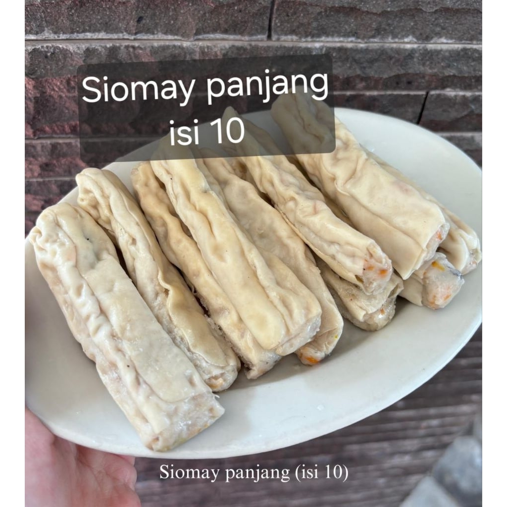

Siomay Panjang ( Lumpia Dimsum )