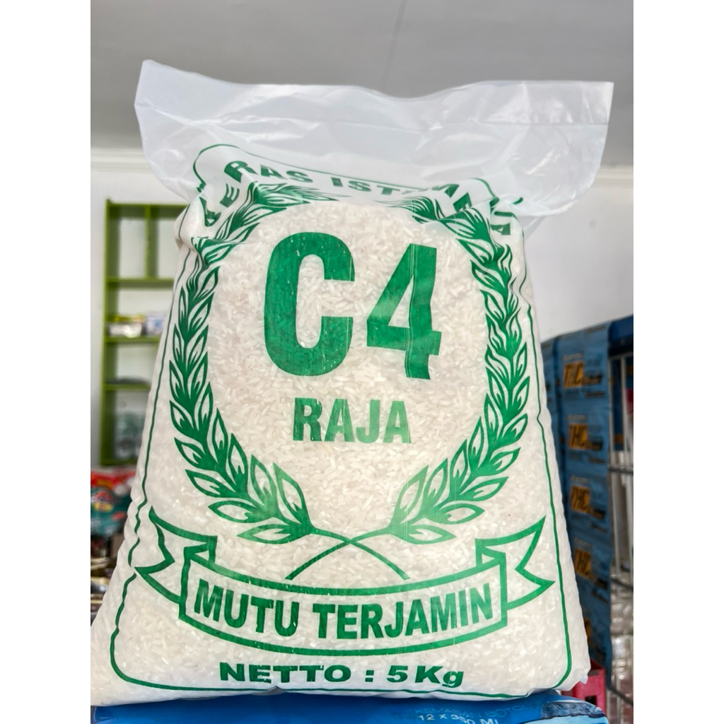 

BERAS MURAH C4 RAJA 5 KG