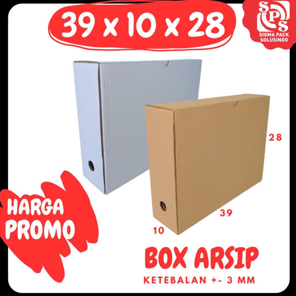 

Box File 39x10x28 Kardus arsip polos box Arsip File storage box Dokumen zigma shop