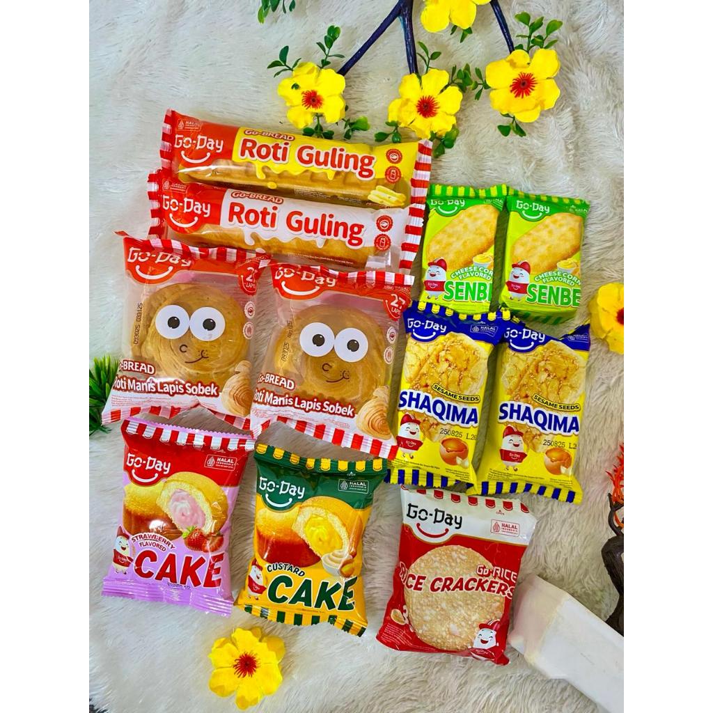 

Go-Day Roti Gulung All Varian Go-Day Roti Sobek 42g 1 paket 5