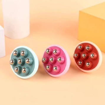 Alat pijat roll seven beads/Pijat badan multifungsi/Alat terapi massage seven beads / Bola Pijat Man