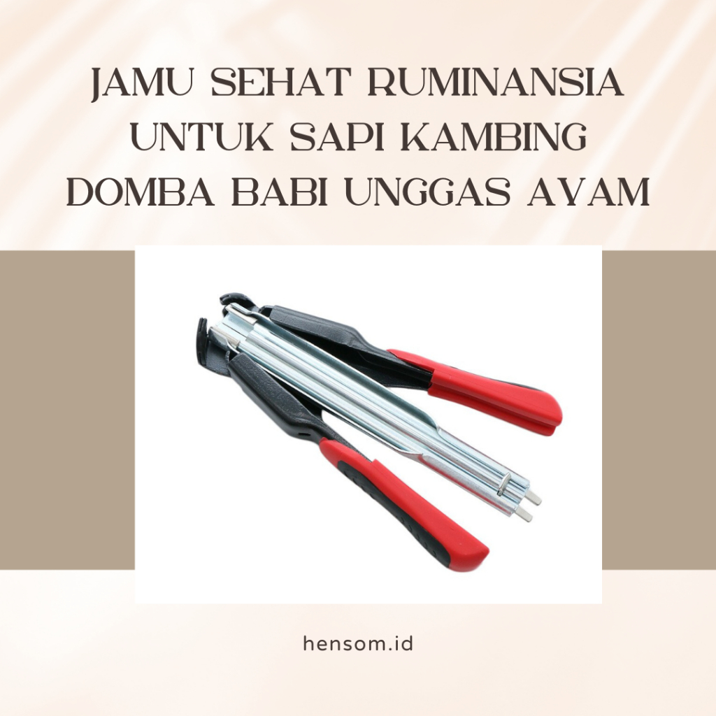 Premium Tang Kandang Staples Alat Pengikat Kandang Hewan Ternak Unggas Ayam Burung Merpati Kelinci