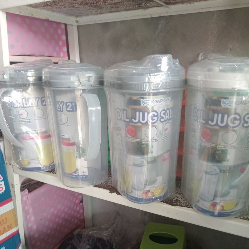 tempat botol minyak 2 liter