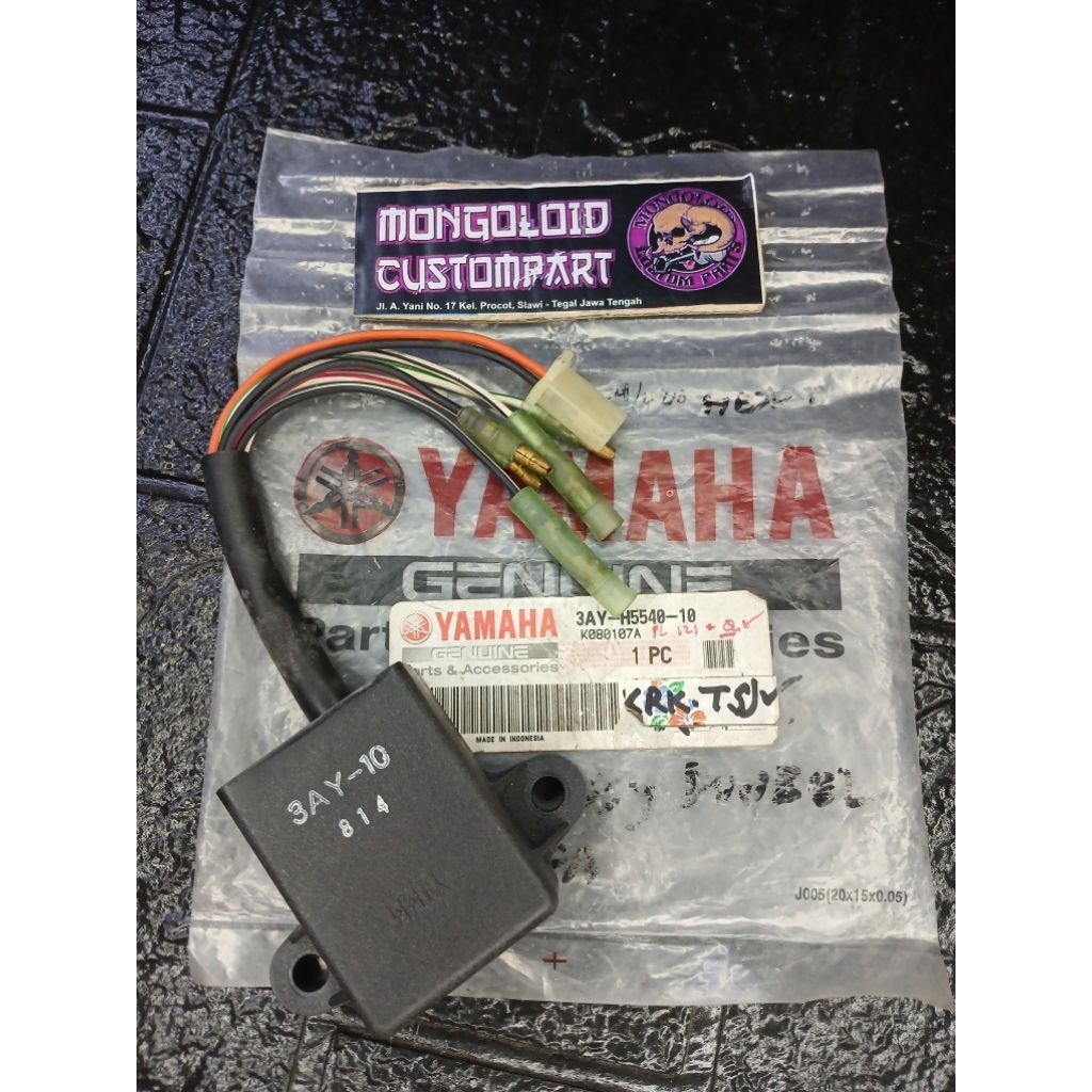 Original CDI unit Yamaha Alfa sigma double stater original yamaha
