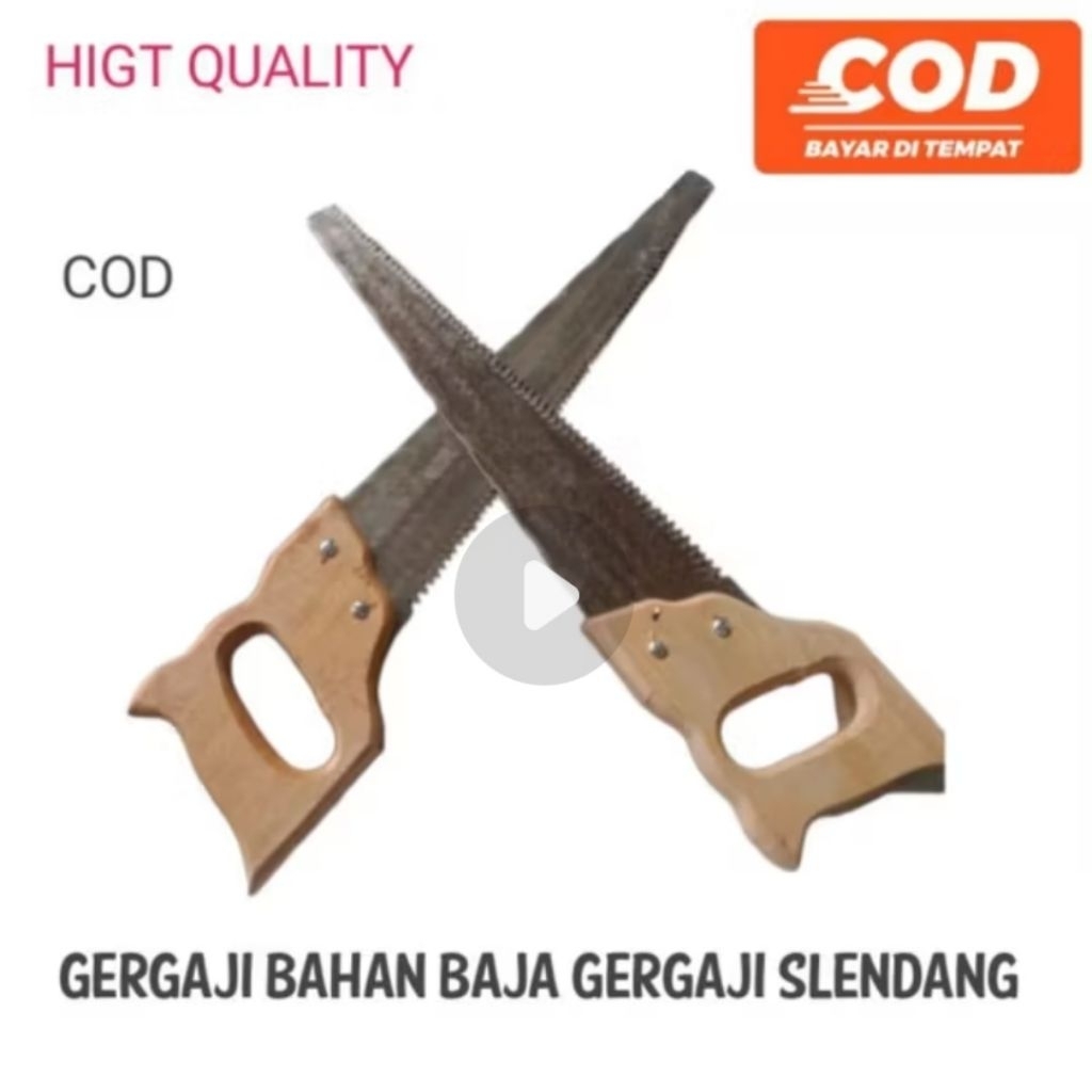 Gergaji Kayu Kuat Anti Selip Gergaji Tangan Tebal Tajam