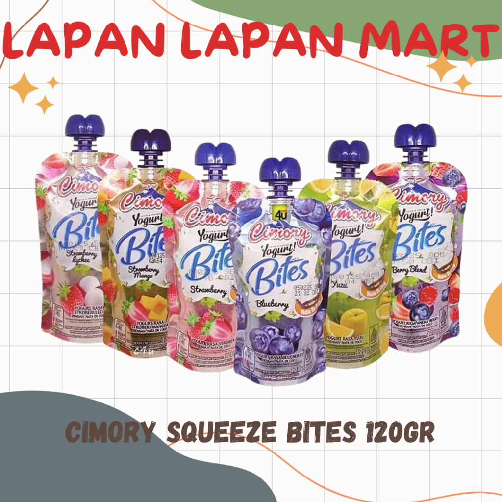 

Cimory Yogurt Bites All Variants 120 Gr