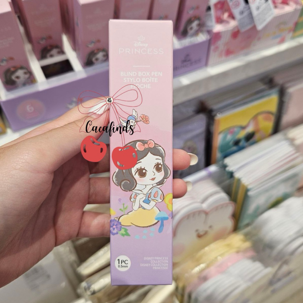 

MINISO x Disney‼️Blind Box Ballpoint Pen Gel / Pulpen Disney Princess 0.5mm (1 pcs Random)