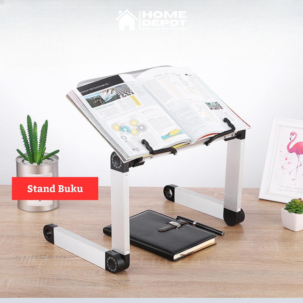 

Stand Buku Baca Portable Book Reading Shelf Bracket