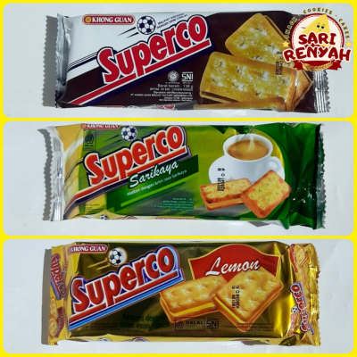 

Biskuit Khong Guan SUPERCO 138 Gram / Kue Kering Cokelat Sarikaya Lemon - Sari Renyah