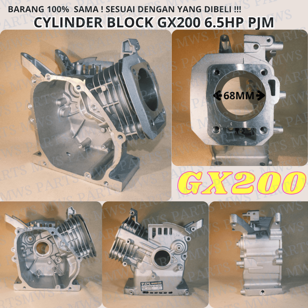 CYLINDER BLOCK SILINDER BLOK CYL BLOCK BORINGAN BLOK BORING BLOK BLOK BORING MESIN PENGGERAK HONDA G