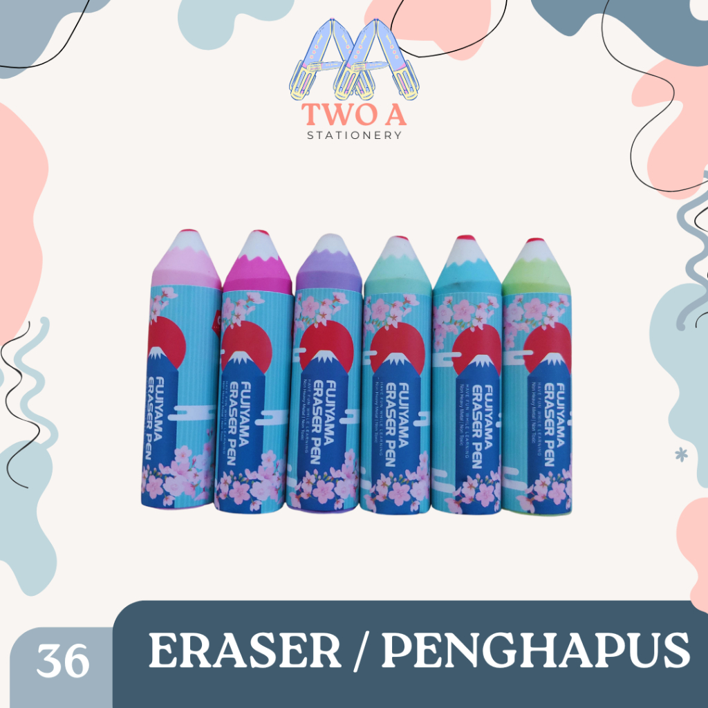 

ERASER FANCY PENCIL / PENGHAPUS PENSIL / PENGHAPUS BENTUK PENCIL HR-05330