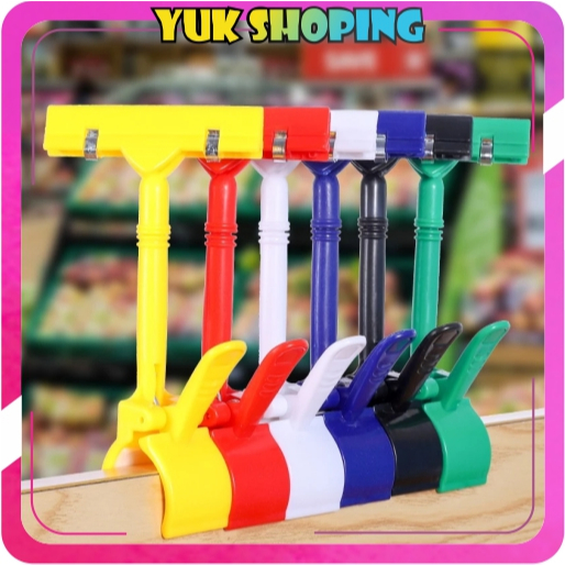 

YUKSHOPING Jepit Harga Obral Untuk Penjepit Label Papan Price Tag Hanger R1338