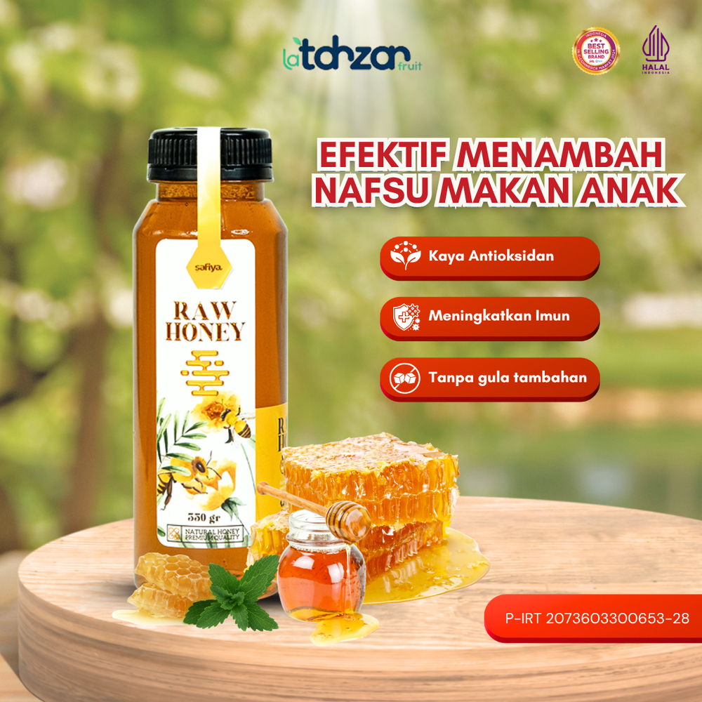 

Madu Asli Safiya 350 gram Madu Murni Multiflora Premium Tanpa Gula Tambahan Raw Honey