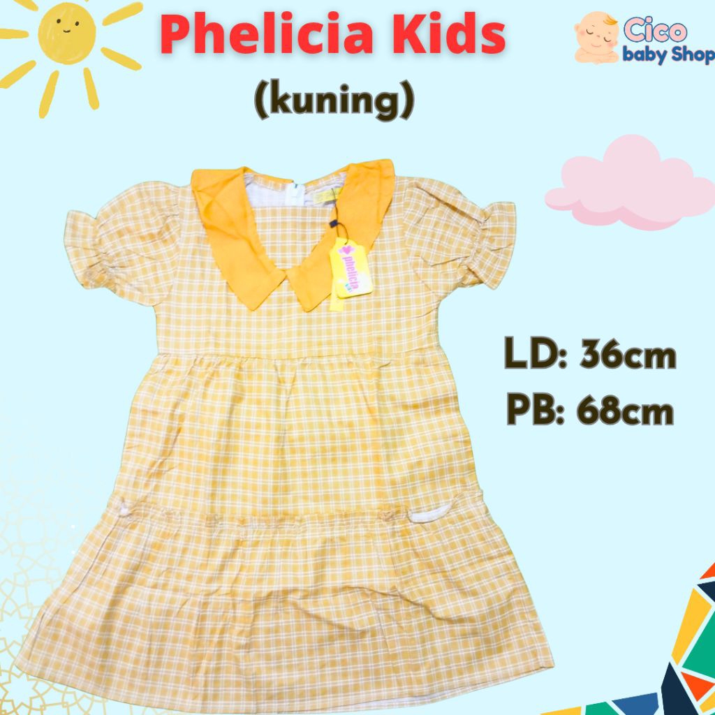 Phelicia Dress (dress anak usia 5-7 thn)