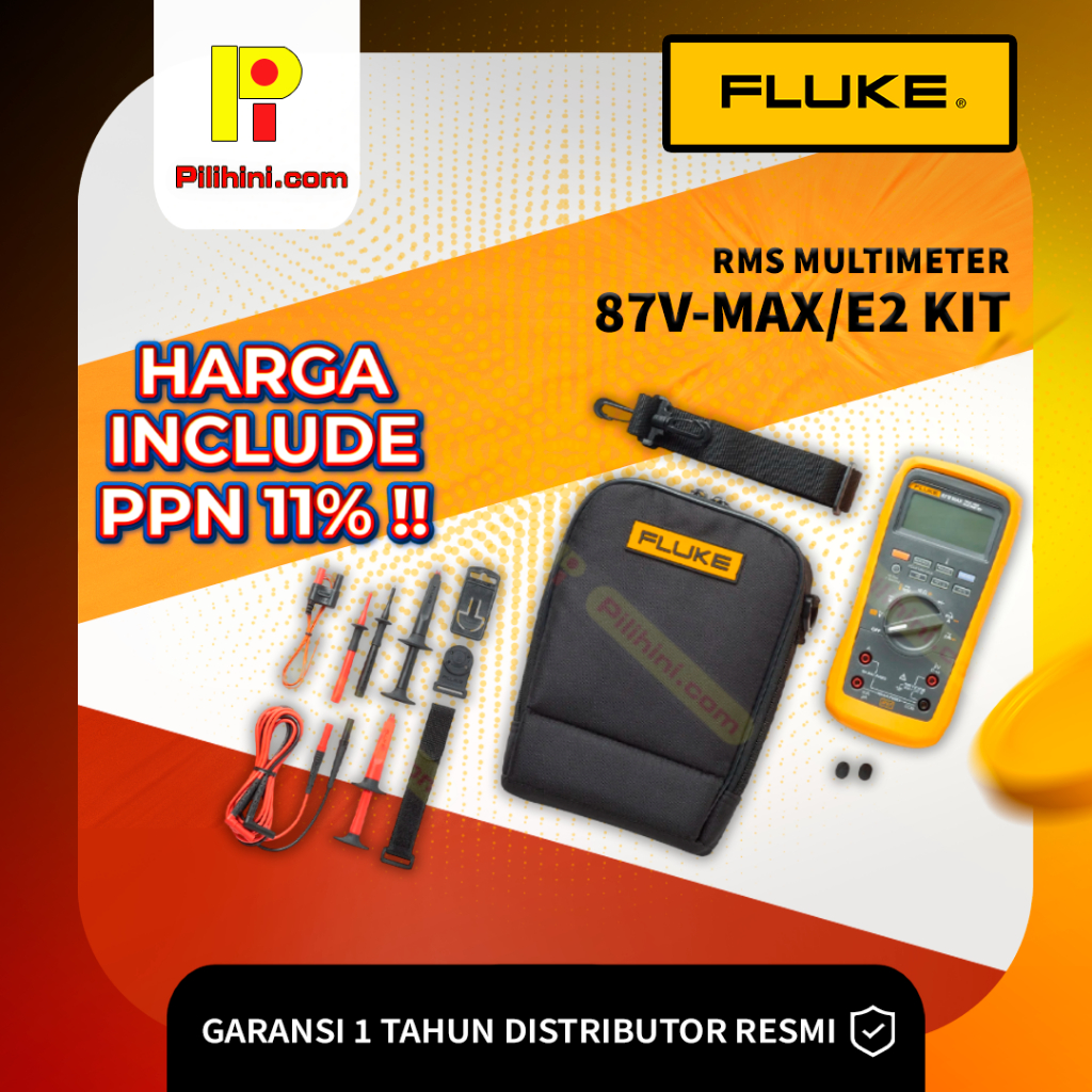 Fluke 87V-MAX/E2 Industrial Electrician Combo Kit