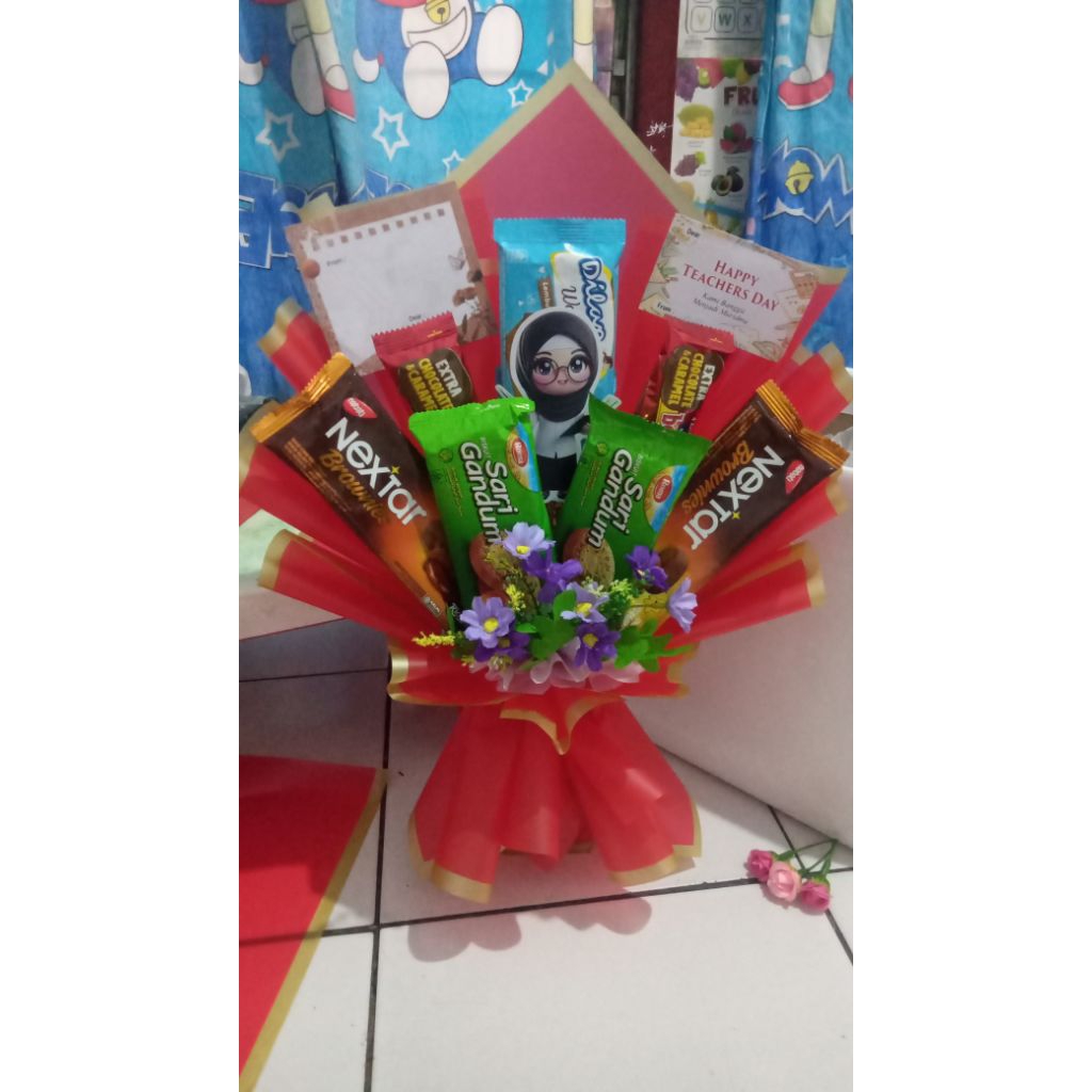 

Buket Snack untuk Guru