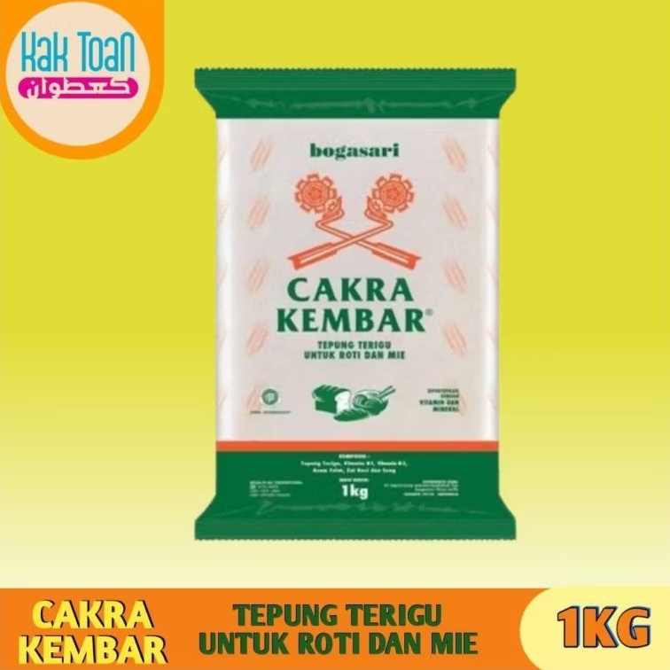

KAK TOAN Cakra Kembar Tepung Terigu Roti dan Mie