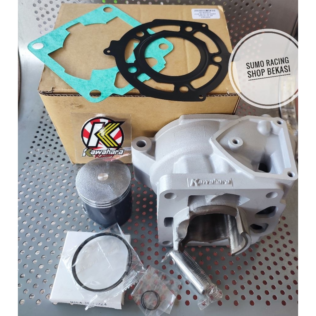 Cylinder blok ninja keramik set seher kawahara racing diameter piston 59 mm pin 15