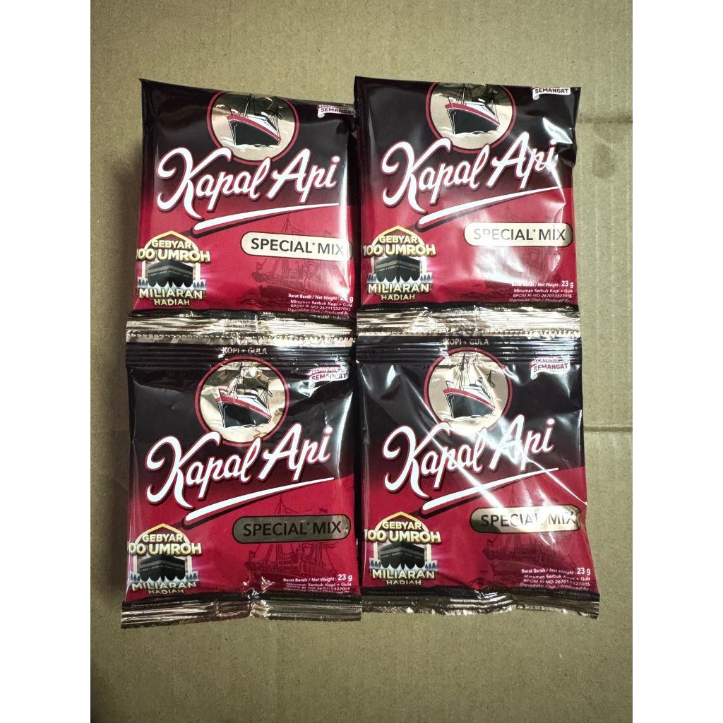 

Kapal Api Special Mix 1Renceng isi 10Sachet
