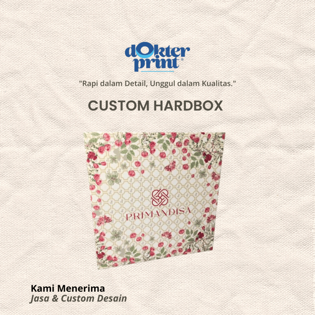 

Hardbox Hijab / Scarf Premium 21x21x3 cm – Cetak Kemasan Custom by DokterPrint