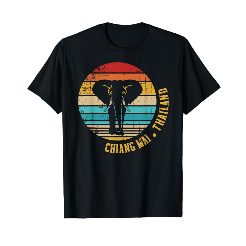 Kaos Oleh-oleh Thailand Chiang Mai banyak model - Baju Souvenir Chiang Mai Thailand