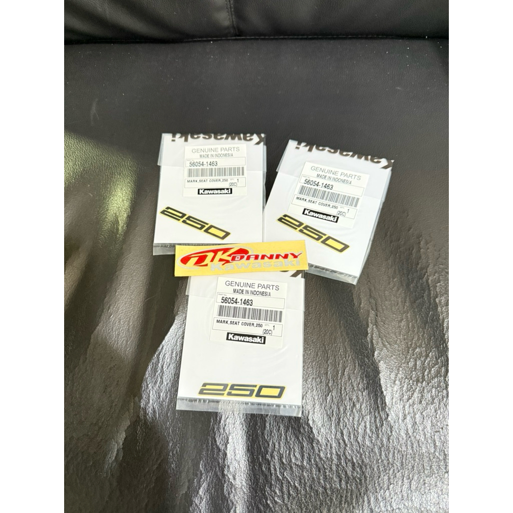 Stiker 250 stiker bodi belakang rr mono stiker tulisan 250 original stiker kawasaki perbuah