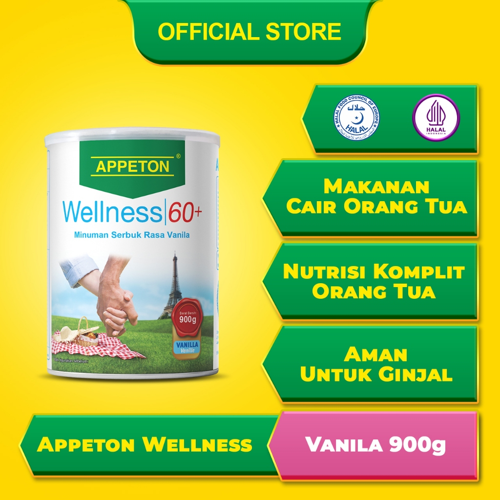 Appeton 60+ Vanilla 900gr