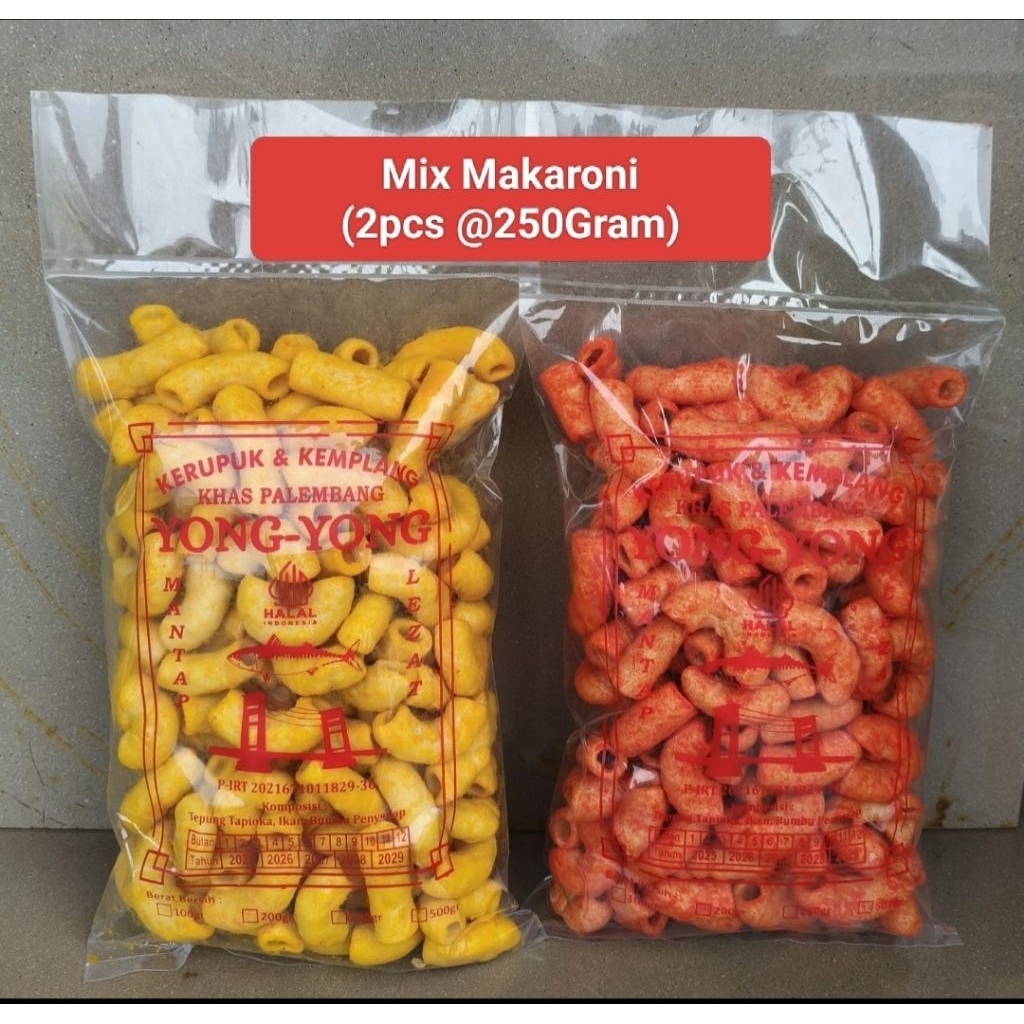 

Mix Makaroni (2pcs @250gram)