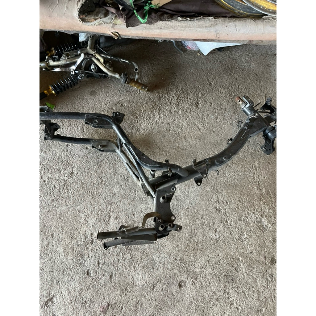 rangka supra 125 old