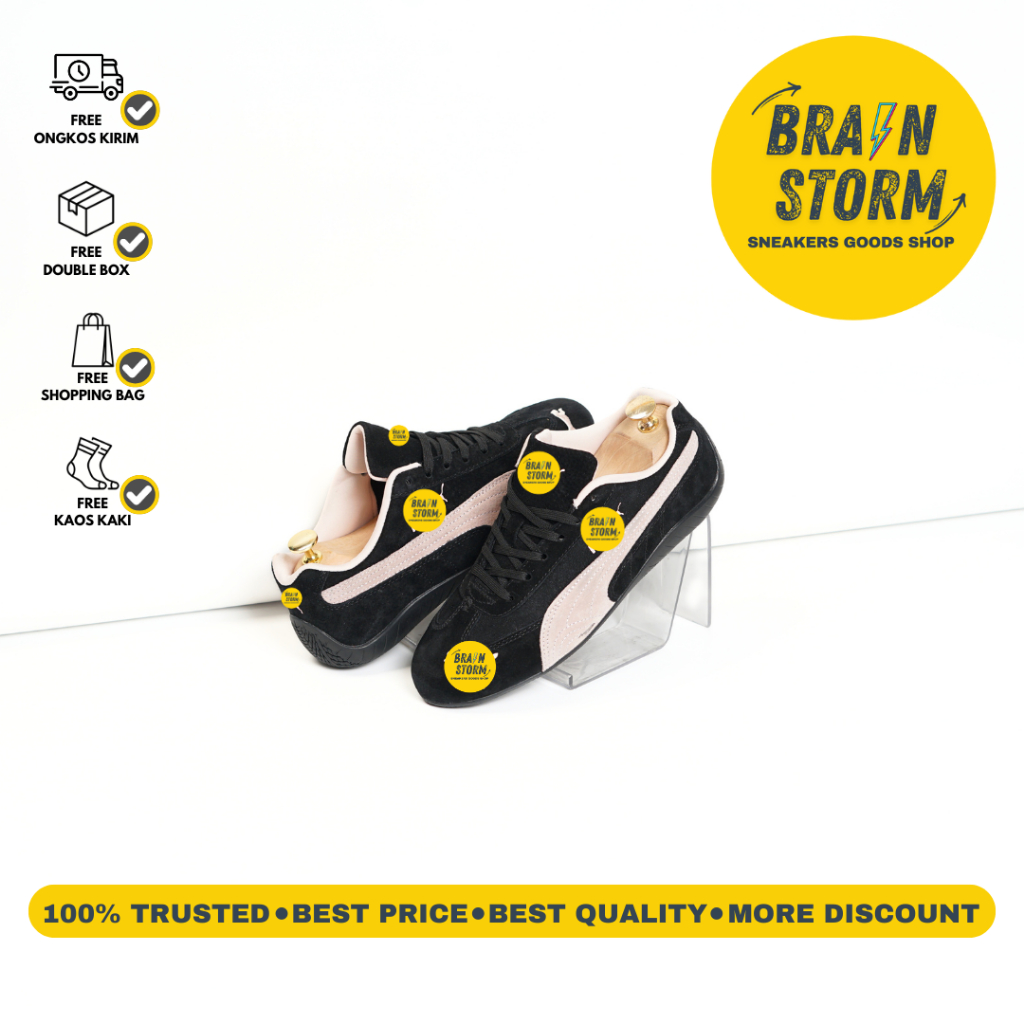 Brainstorm Goods Shop - Sneakers Puma Speedcat OG Black Pink Made China/Cambodia 100% Bnib