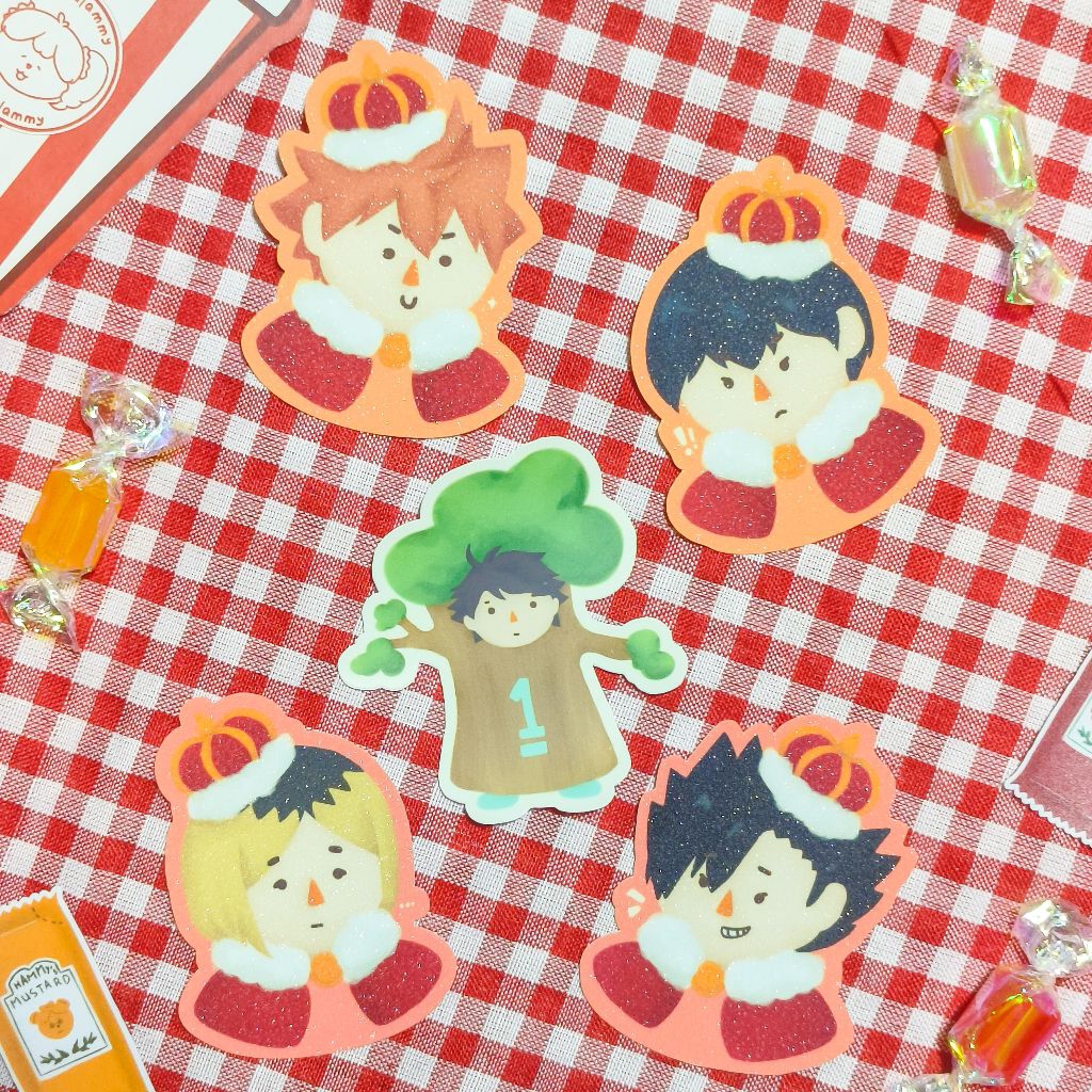 

Haikyuu Stage!! Vinyl Sticker Hinata Kageyama Kenma Kuroo Oikawa