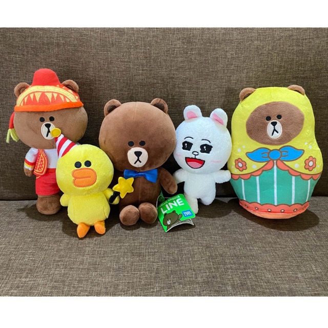 Boneka Brown LINE Friends