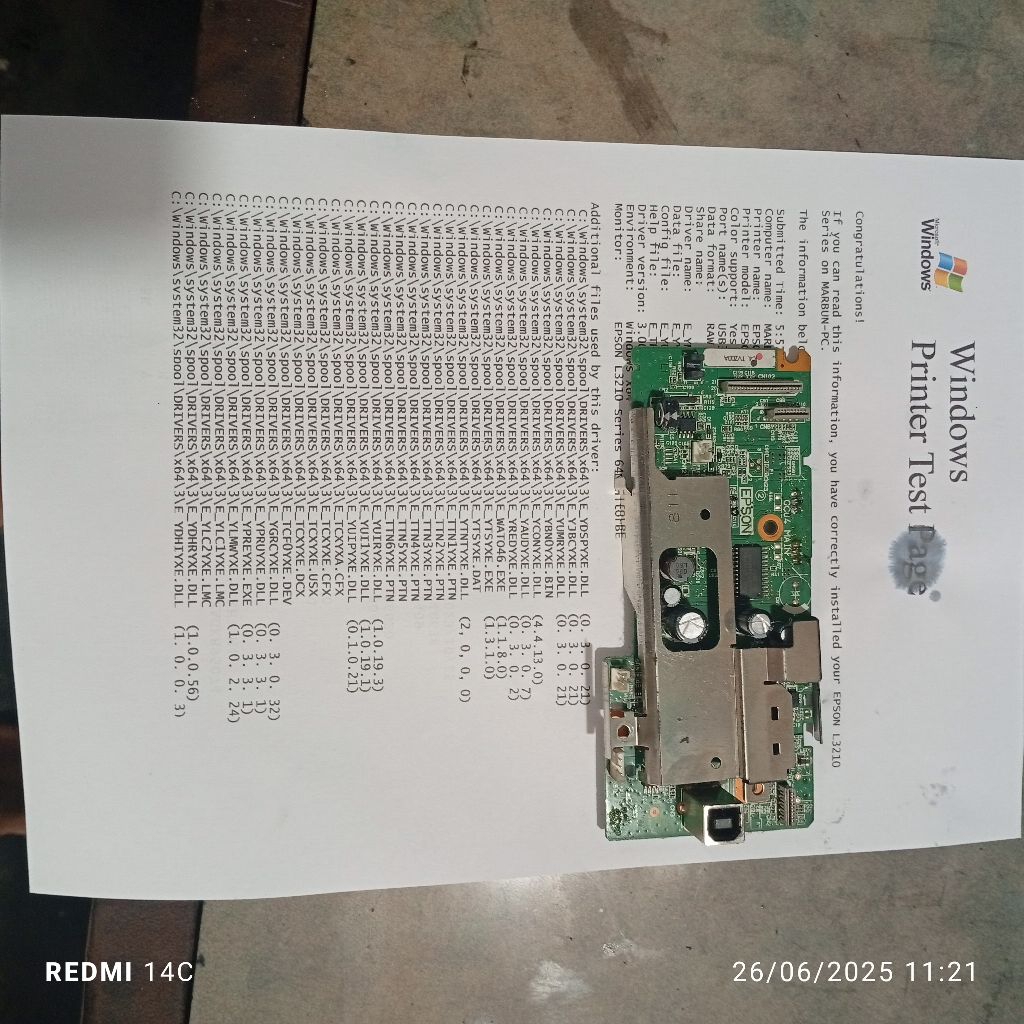 Mainboard epson l360 Second