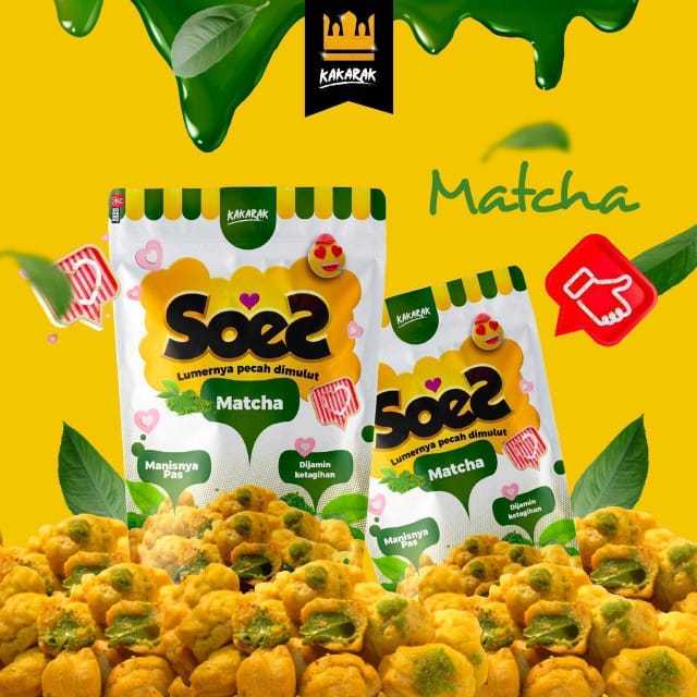 

KAKARAK Soes Lumer Makanan Ringan 75gr