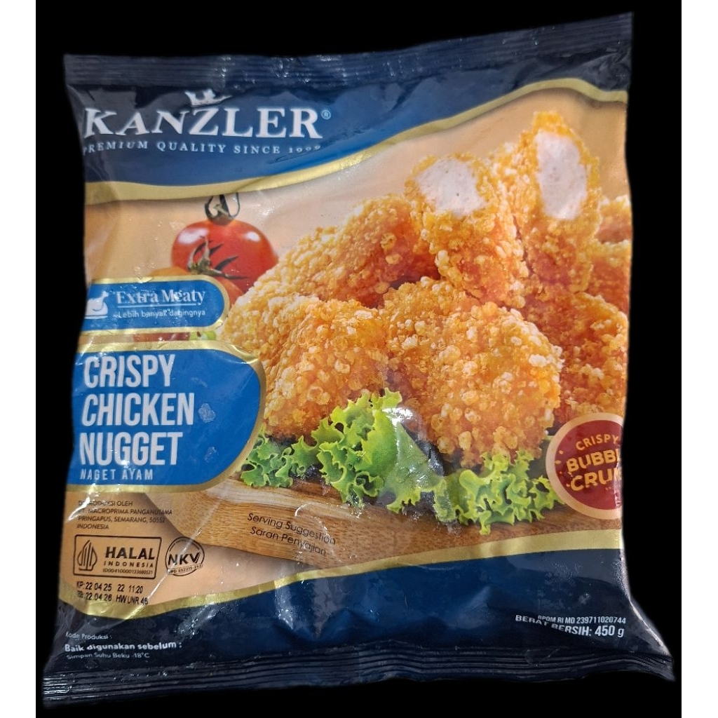 

Nuget Kanzler viral 450 gr