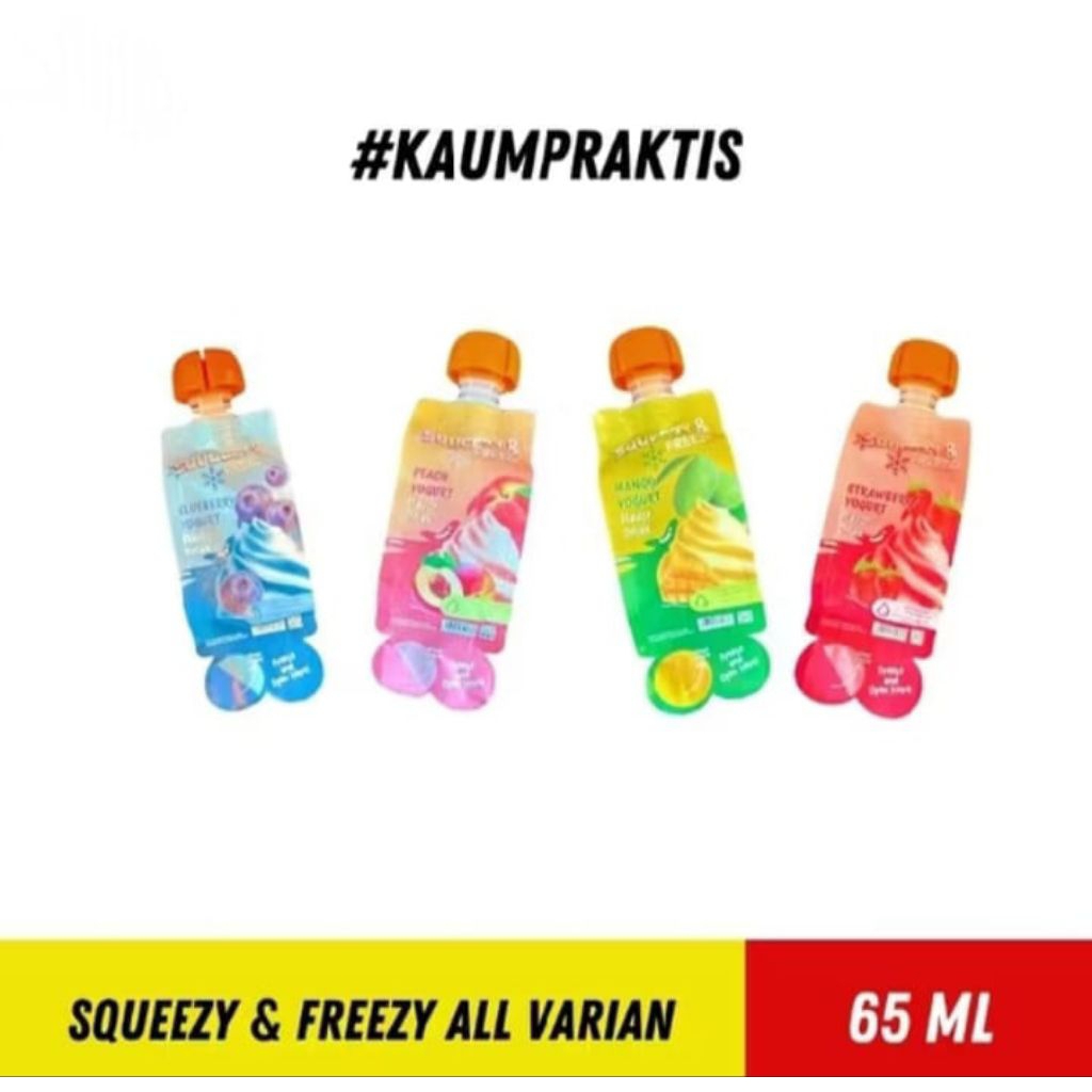 

SQUEEZY & FREEZY YOGHURT ANEKA RASA 65 ml