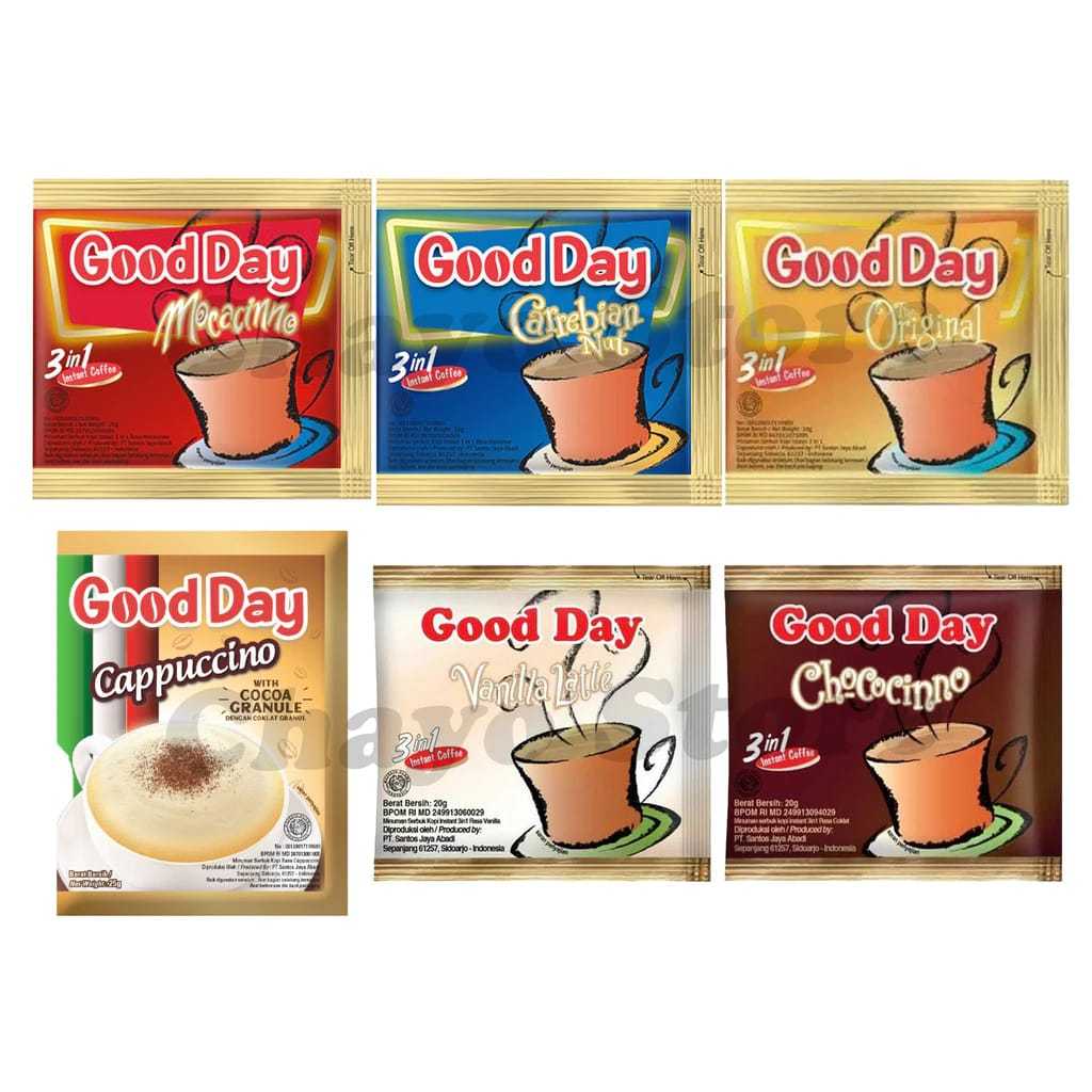 

kopi good day 3in1 kopi instan 1 renceng isi 10 pcs