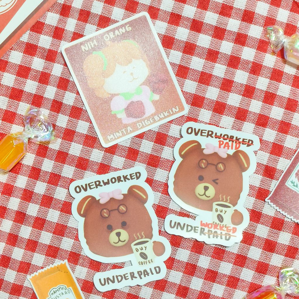 

Ham's Daily Life Emot Doff Stickers