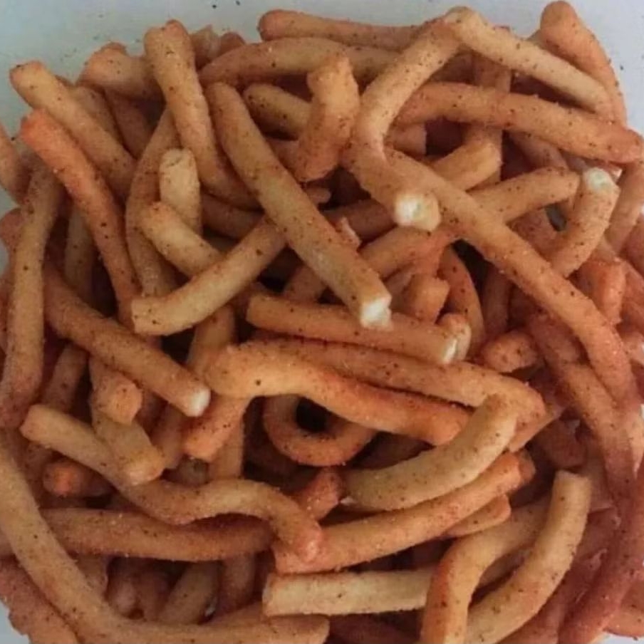 

MURAH STIK BAWANG PEDAS 250 GRAM / CISTIK PEDAS GURIH / SISTIK PEDAS