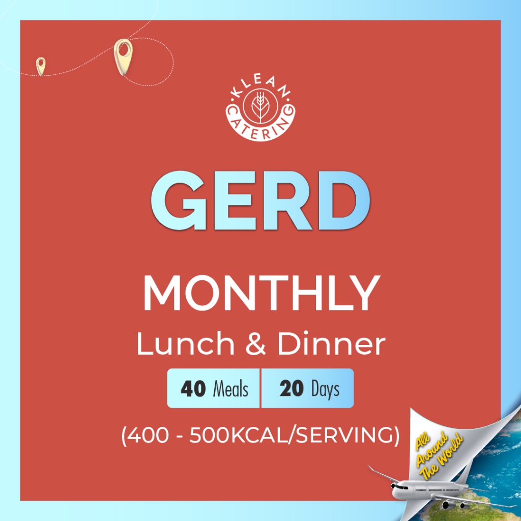 

Klean Gerd Diet Catering - Monthly (40 Meals/20Days)