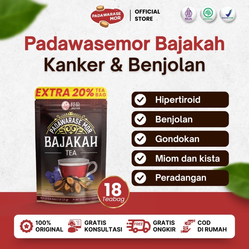 

Padawarase Mor Bajakah Teh Kecil Isi 18 Teabag