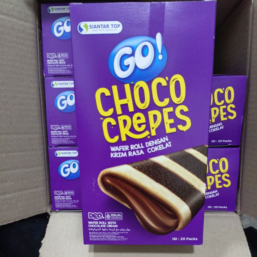 

GO CHOCO CREPES 1BOX ISI 20/250GR