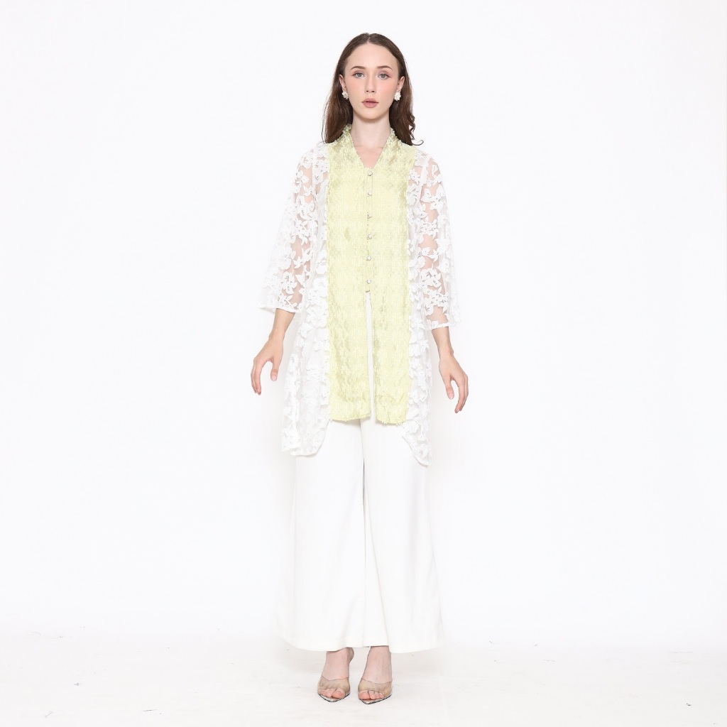 Madamee - Noona - Tunik - Tile - Kombinasi - Tenun - Premium