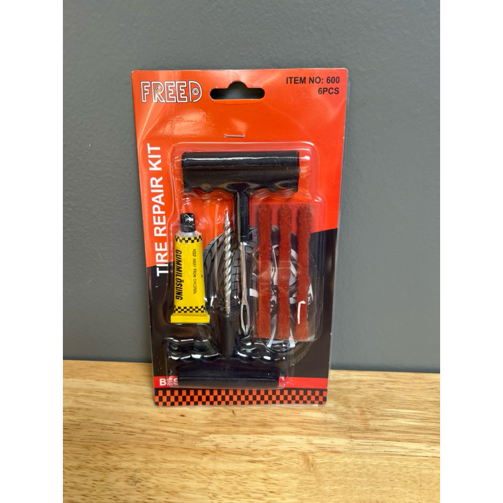 Alat Tambal Ban tubles / penambal ban motor mobil tubles 1set FREED