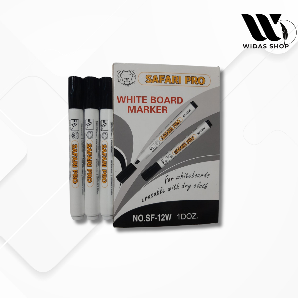 

Spidol Papan Tulis SF-12W (12pcs)