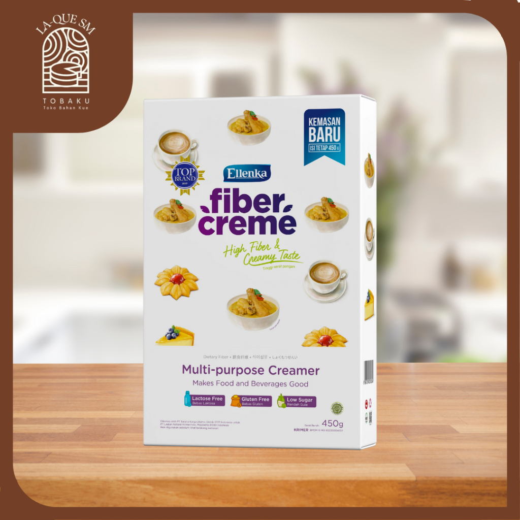 

Tobaku LA-QUE SM | Fiber Creme 450 dan 1000 gr Krimer Sehat